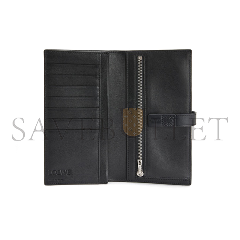 LOEWE LARGE VERTICAL WALLET IN SOFT GRAINED CALFSKIN C660S40X01 (17.2*9cm)